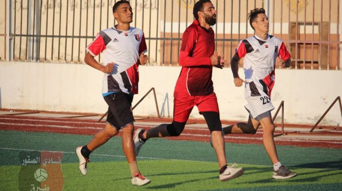 الصقور يواصل استعداده لدوري الدرجة الأولى