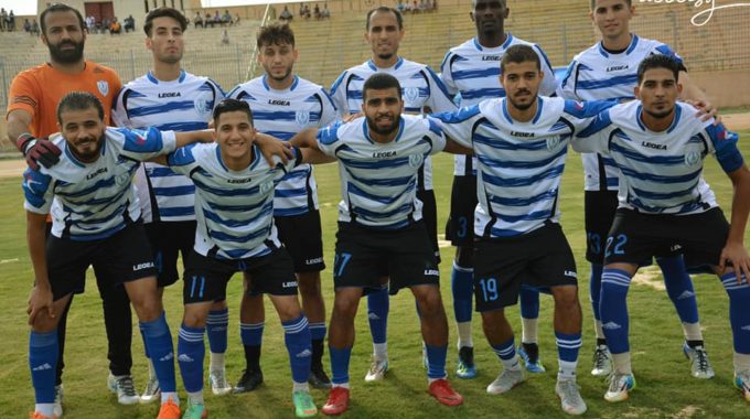 الوحدة يتعادل مع مستضيفه الخمس بهدف لمثله