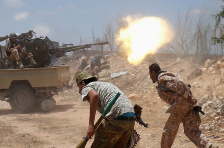 الهجوم على تمركزات مليشيات حفتر ومرتزقته بمحيط معسكر حمزة