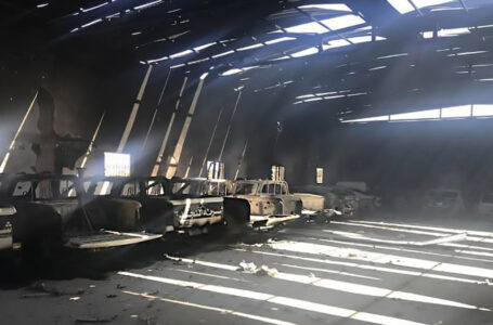 وزارة الداخلية تدين قصف مقر شرطة النجدة بمدينة غريان