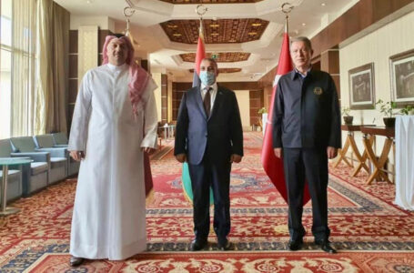 المشري يلتقي وزيري الدفاع التركي والقطري