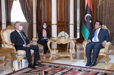 المنفي يشدد على أهمية المحافظة على المصالح المشتركة بين ليبيا وتركيا