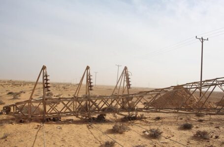 سرقة أسلاك إمدادات الكهرباء بدائرة توزيع شرق بنغازي