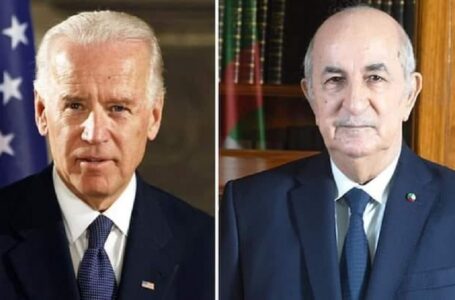 بايدن يؤكد لتبون على أهمية الشراكة لدعم الاستقرار في ليبيا