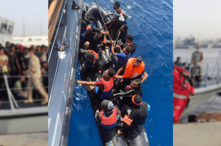 إنقاذ 16 مهاجرا غير قانوني من عرض البحر