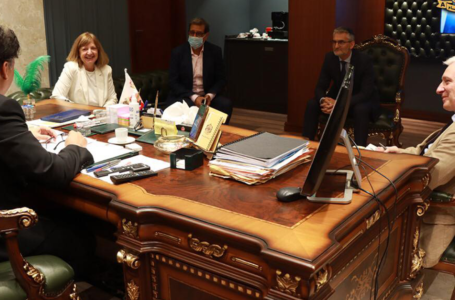 الصور يناقش مع سفيرة فرنسا بليبيا تعزيز التعاون القضائي بين البلدين