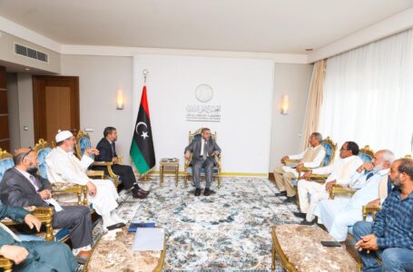 المشري يبحث مع مجلس أعيان ليبيا إجراء الانتخابات في موعدها