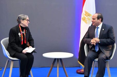 السيسي وبودن يتفقان على تكثيف التنسيق لدعم الاستقرار في ليبيا
