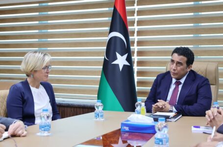 رئيس المجلس الرئاسي ييبحث مع السفيرة البريطانية مستدات الأوضاع في ليبيـا