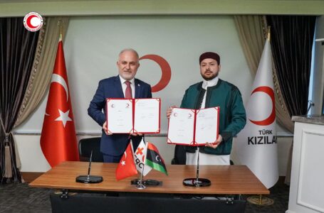 التوقيع في إسطنبول على بروتوكول تعاون بين الهلال الأحمر الليبـي والتركي
