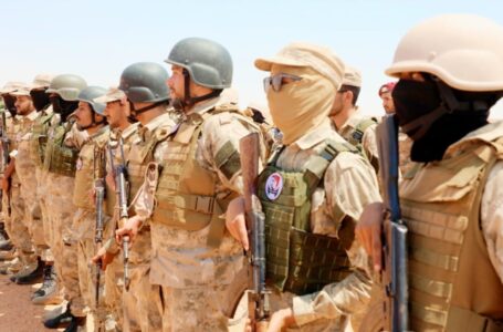 قوة مكافحة الإرهاب تختتم مشروعها التعبوي غرب منطقة أبوقرين باستخدام الأسلحة الثقيلة