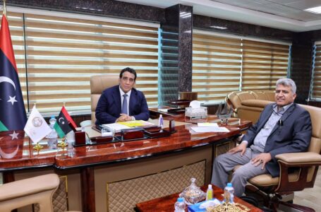 رئيس المجلس الرئاسي يلتقي مساعد مدير عام جهاز تنفيذ مشروعات الإسكان والمرافق