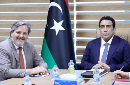 المنفي يبحث مع السفير البلجيكي سبل الدعم لإجراء الانتخابات في ليبيا