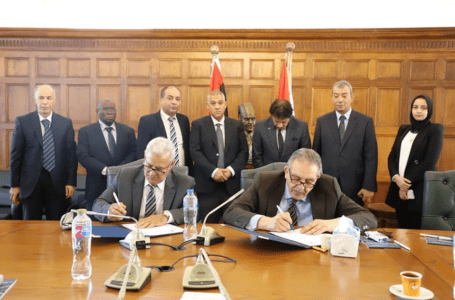 توقيع برتوكول تعاون بين غرفة التجارة والصناعة طرابلس ونظيرتها المصرية