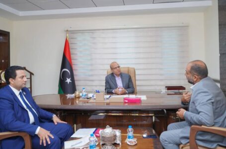 اللافي يلتقي رئيس اللجنة الدائمة للشؤون الإنسانية بالجيش الليبـي ورئيس هيئة البحث والتعرف على المفقودين