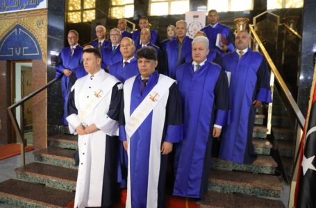 المجلس الأعلى للقضاء يعقد اجتماعه الـ 272 في مقره بطرابلس بعد عملية إعادة انتخابه