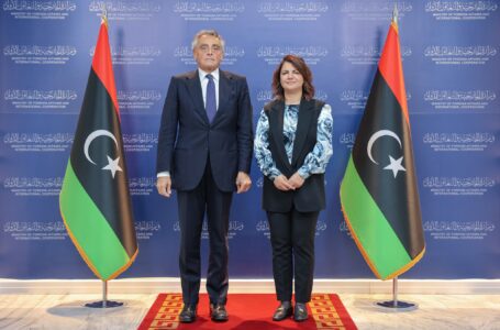 المنقوش تبحث مع السفير الإيطالي التطورات السياسية في ليبيا