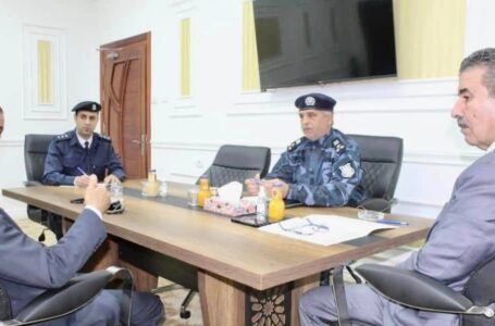 اجتماع أمني في مقرّ وزارة الداخلية لمناقشة الأوضاع الأمنية بالمنطقة الغربية.