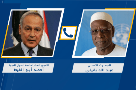 “باتيلي” يطلع الجامعة العربية على نتائج اجتماعاته مع الأطراف الدولية