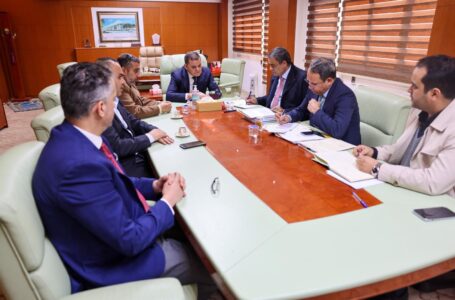 اجتماع موسّع في وزارة المواصلات لمتابعة إنشاء وتنفيذ صالة الركاب بمطار طرابلس الدولي.