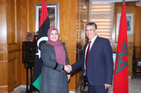 وزيرة العدل تبحث في الرباط مع نظيرها المغربي تعزيز علاقات التعاون في مجال العدالة.