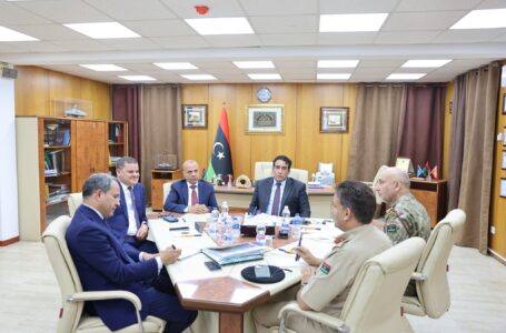 القائد الأعلى للجيش يتابع مع وزير الدفاع خطة محاربة المجرمين بالساحل الغربي.