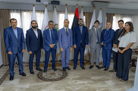 العلاقات الليبيـة الإيطالية المشتركة محور لقاء التومي مع جيانلوكا