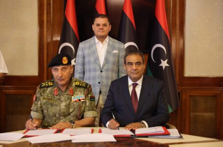 الدبيبة يؤكد أن حكومة الوحدة الوطنية لن تفرط في شبر واحد من الأراضي الليبيـة