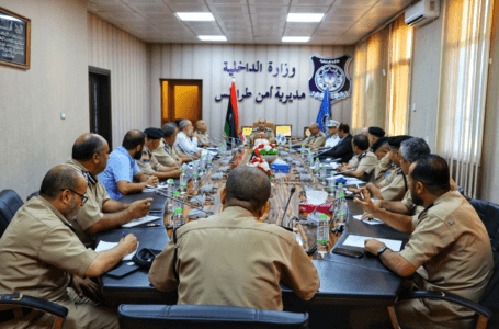 مديرية أمن طرابلس تناقش مع المركز الليبي للاستشعار عن بعد احتمالات الهزات الأرضية