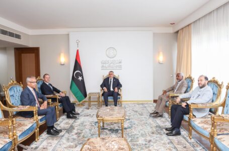 تكالة ومبعوث ماكرون لليبيا يناقشان الوضع في غـ . ـزة وما تتعرض له من عدوان