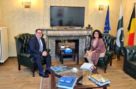 سفير ليبيـا لدى الاتحاد الأوروبي يبحث مع سفيرة باكستان لدى الاتحاد مجالات التعاون المشترك