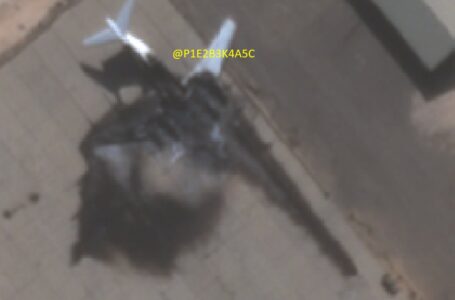 إيكاد ترصد حطام طائرة روسية مدمرة في قاعدة الجفرة