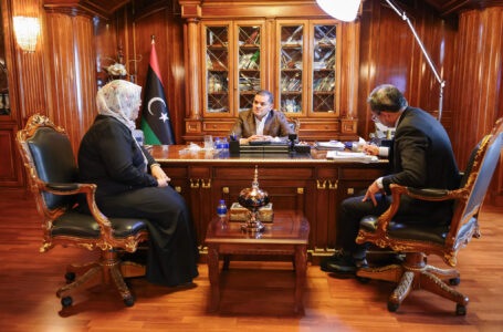 الدبيبة يشدد خلال اجتماعه مع وزيرة العدل على أهمية تعزيز جهود الطب الشرعي في درنة