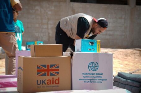 صرف 51 طنا من مواد الإغاثة على مدار الأشهر الأربعة الماضية من خلال اللجنة الدولية للصليب الأحمر في ليبيا وIOM