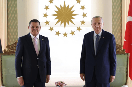أردوغان يؤكد للدبيبة دعم بلاده لحل سياسي شامل وشرعية حكومة الوحدة الوطنية