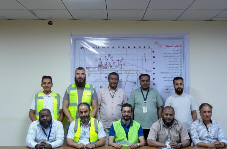 مصلحة المطارات تتحقق من مطابقة عمليات مطار سبها لأدلة التشغيل الخاصة به