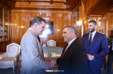 الدبيبة يبحث مع وزير الداخلية التونسي آلية فتح معبر رأس إجدير وتسهيل حركة التجارة بين البلدين