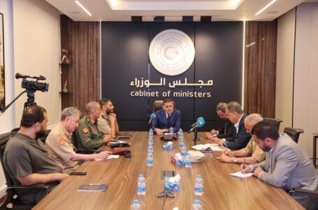 الدبيبة يبحث مع الطرابلسي والنمروش ترتيبات إعادة افتتاح معبر رأس إجدير