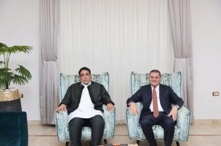 المنفي والدبيبة يبحثان توحيد الجهود المحلية والدولية لدعم الانتخابات